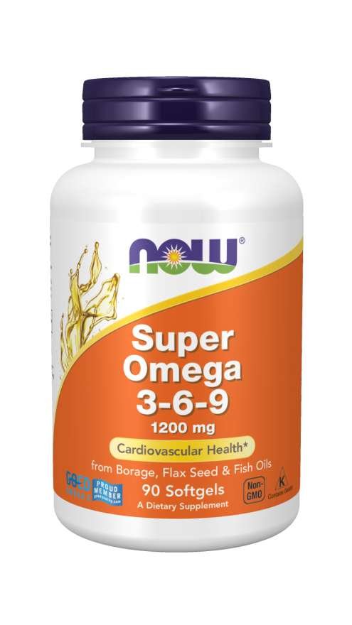 E-shop Super Omega 3-6-9 - NOW Foods, 180cps