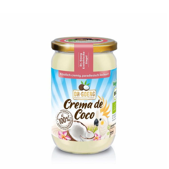 Premium BIO Kokosový krém Crema de Coco - DR. GOERG, 200g