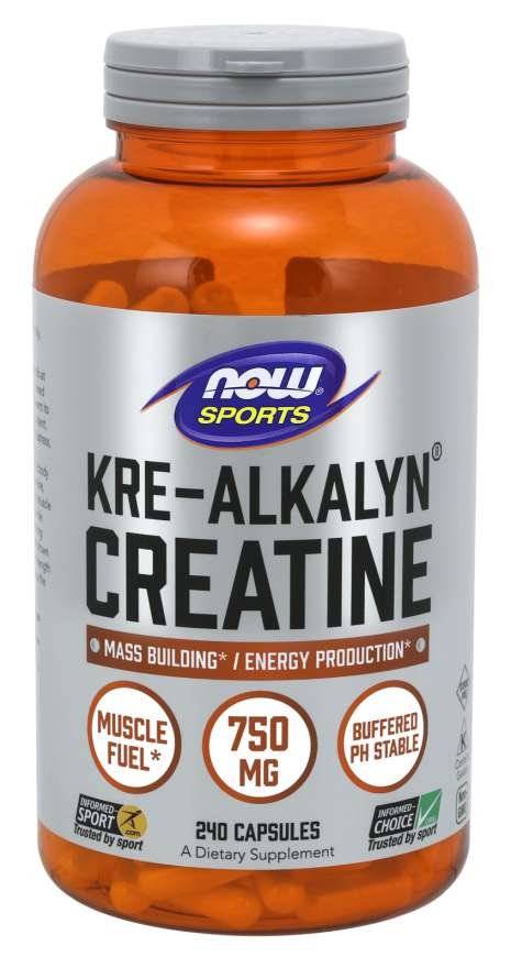 E-shop Kre-Alkalyn® Creatine - NOW Foods, 120cps