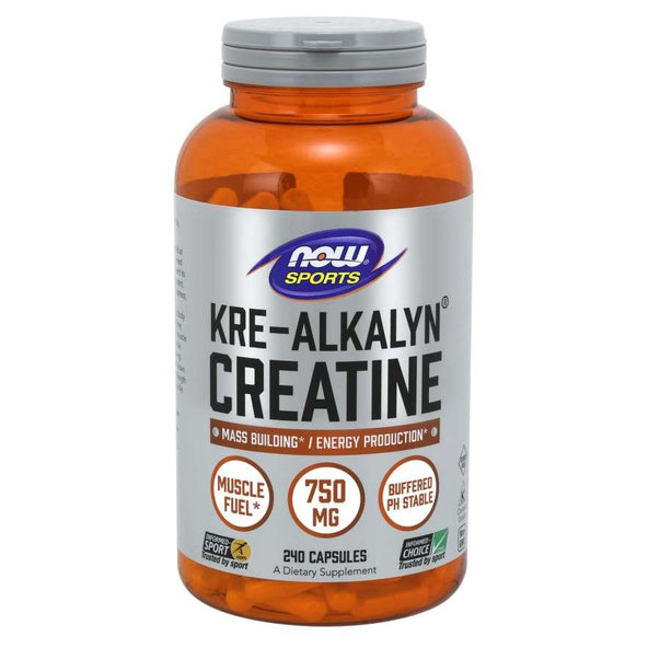 Kre-Alkalyn® Creatine - NOW Foods, 120cps