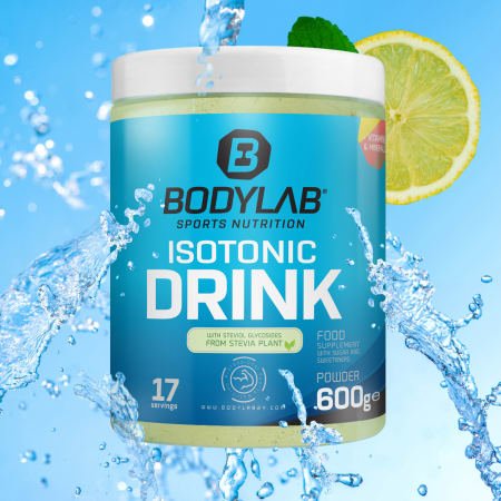 E-shop Izotonický nápoj - Bodylab24, príchuť citrón, 600g