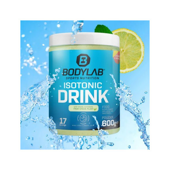 Izotonický nápoj - Bodylab24, príchuť ľadový čaj, 600g