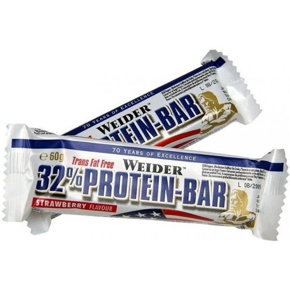 Proteínová tyčinka 32% Protein Bar 60 g - Weider, príchuť cookies a krém, 60g