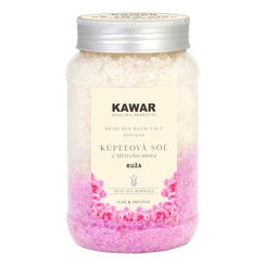 Kawar Soľ 500g kúpeľová s vôňou ruže