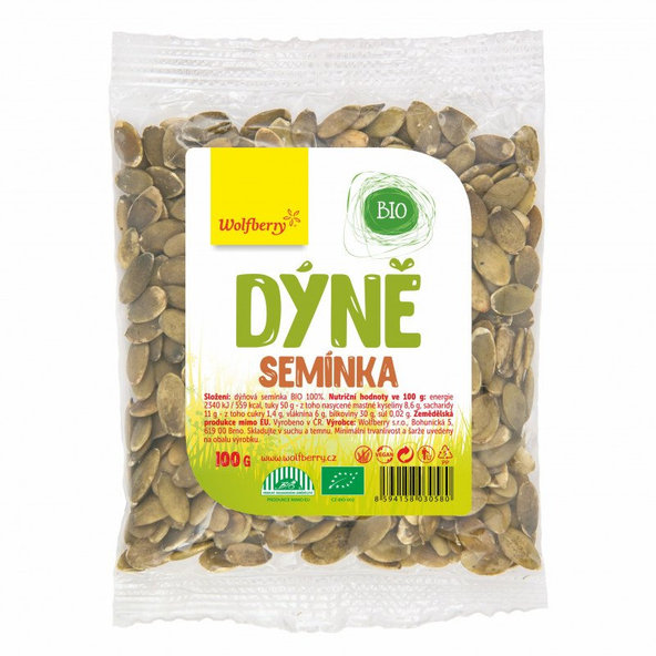 BIO Tekvicové semienka - Wolfberry, 100g
