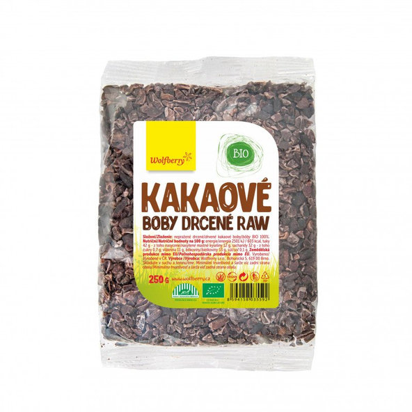 BIO Kakaové bôby - Wolfberry, 250g