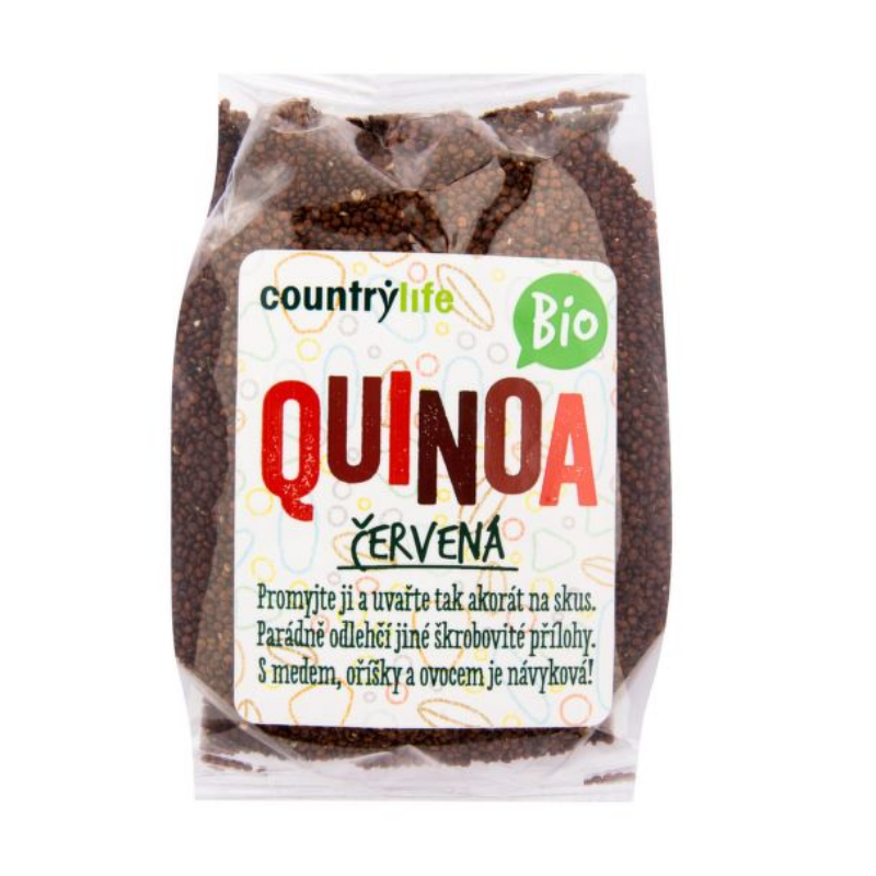 E-shop BIO Červená quinoa - Country life, 250g
