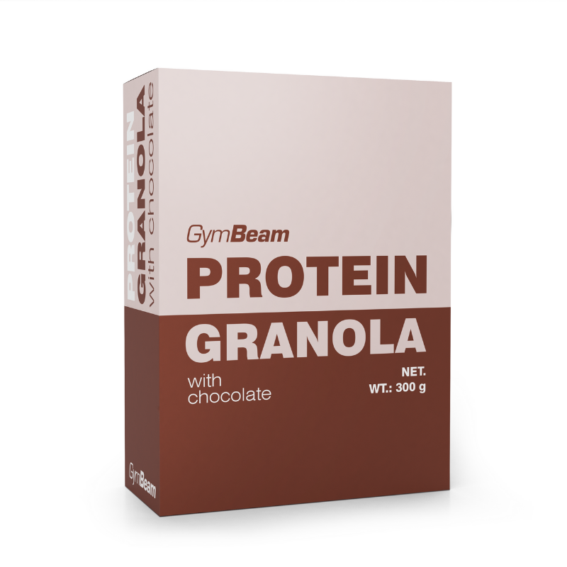 E-shop Proteínová granola s čokoládou - GymBeam, 300g