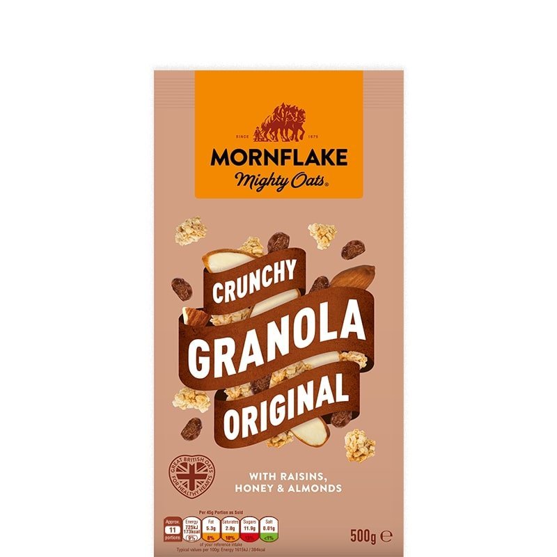 E-shop Chrumkavá Granola Original 500 - Mornflake, 500g
