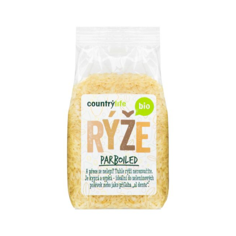 E-shop BIO Ryža parboiled - Country Life, 500g