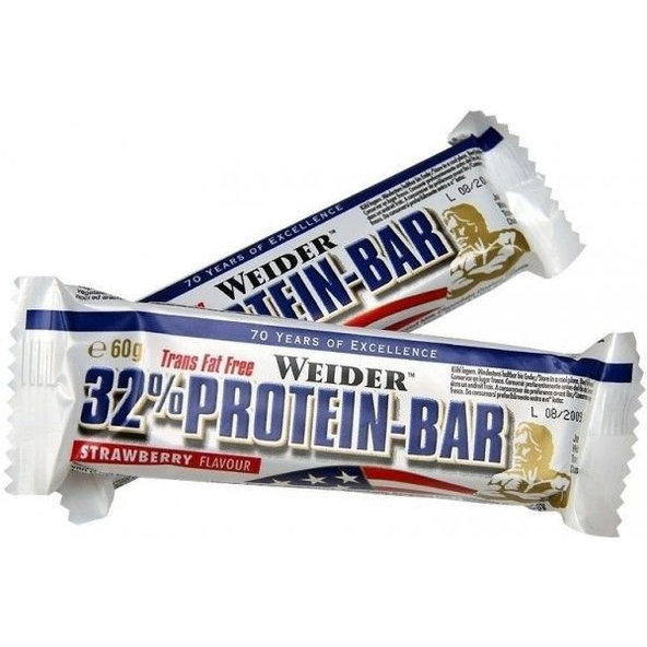 Proteínová tyčinka 32% Protein Bar- Weider, príchuť vanilka, 60g