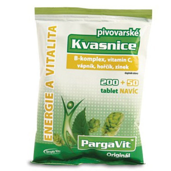Pivovarské kvasnice Energia a vitalita  250 tabliet