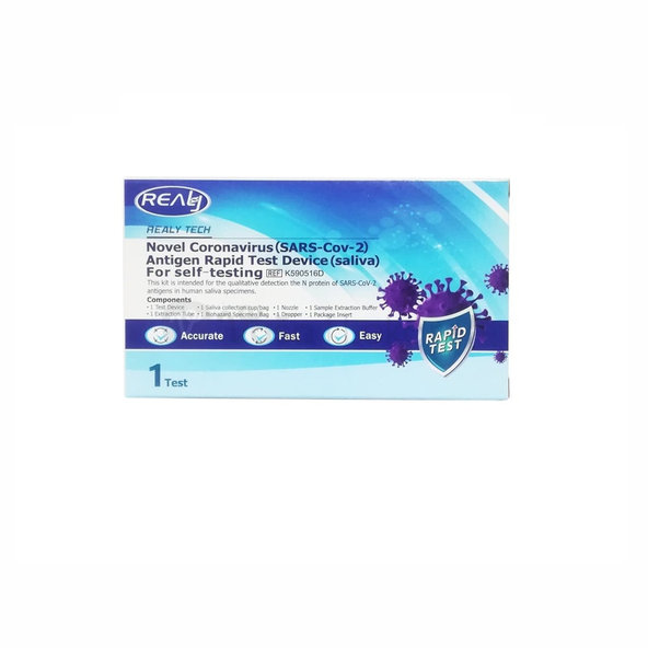 Realy Tech Antigenový COVID-19  test zo slín 1ks
