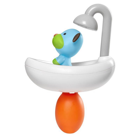 SKIP HOP Hračka do vody Zoo Squeeze&Shower Psík 2+