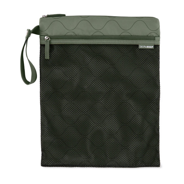 Skip Hop Grab & Go nepremokavé vrecko Dark sage