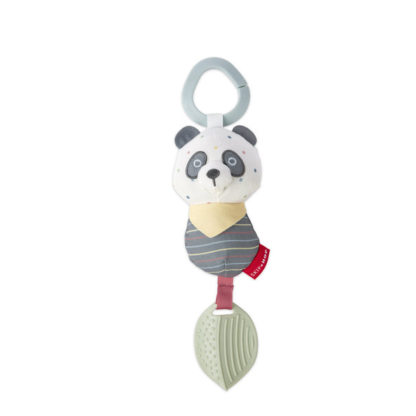 SKIP HOP Bandana Buddies závesná hračka s hryzátkom Panda 0 m+