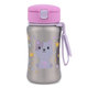 SKIP HOP Besties Squad nerezová fľaša so slamkou mačička 12 m+ 350 ml