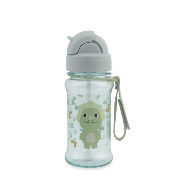SKIP HOP Fľaša so slamkou Besties Squad Dino 12 m+ 355 ml
