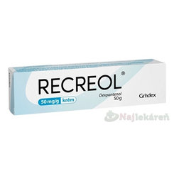 Recreol 50 mg/g krém 50 g