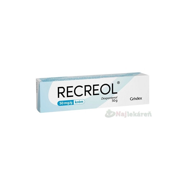 Recreol 50 mg/g krém 50 g