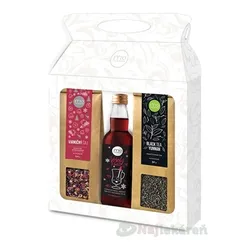 FYTO Darčeková kazeta 2x sypaný čaj + veselý punč 200ml