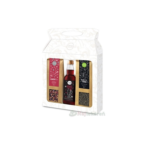 FYTO Darčeková kazeta 2x sypaný čaj + veselý punč 200ml