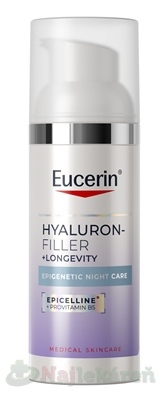 Eucerin HYALURON-FILLER+LONGEVITY EPIGENETIC nočný krém 50ml kúpite na Najlekaren.eu