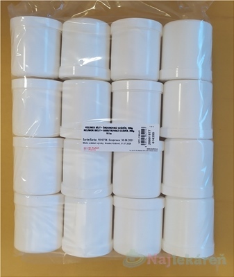 FAGRON Kelímok biely + skrutkovací uzáver 200 g 16 ks