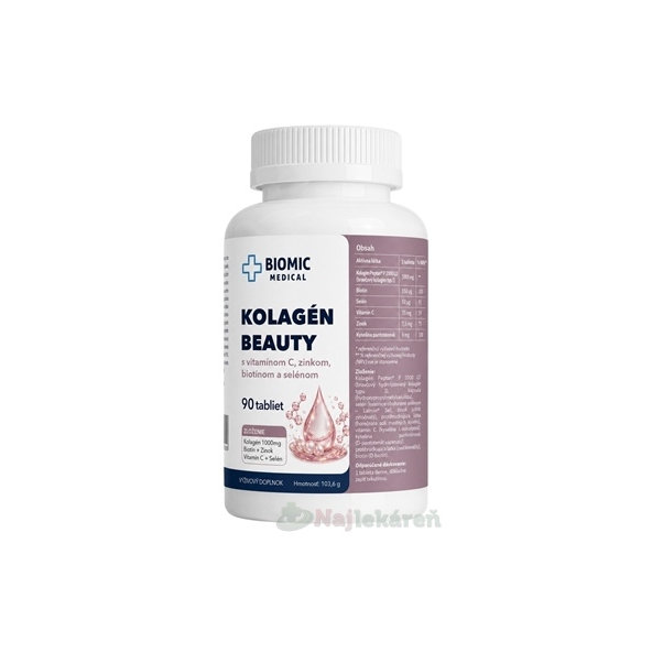 BIOMIC Kolagén Beauty 90 tabliet