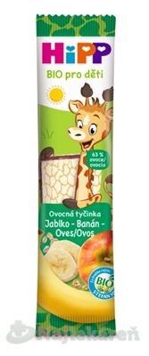 E-shop HiPP BIO Ovocná tyčinka Jablko-Banán-Ovos 23 g
