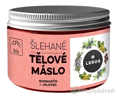 LEROS ŠĽAHANÉ TELOVÉ MASLO ROZMARÍN & BORIEVKA 150 ml kúpite na Najlekaren.eu