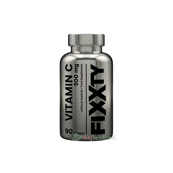 Fixxty Vitamín C 500 mg 90 kapsúl