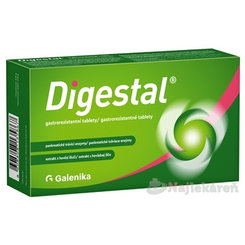 GALENIKA Digestal gastrorezistentné tráviace enzýmy 20 tabliet
