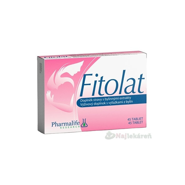 PHARMALIFE Fitolat 45 tbl