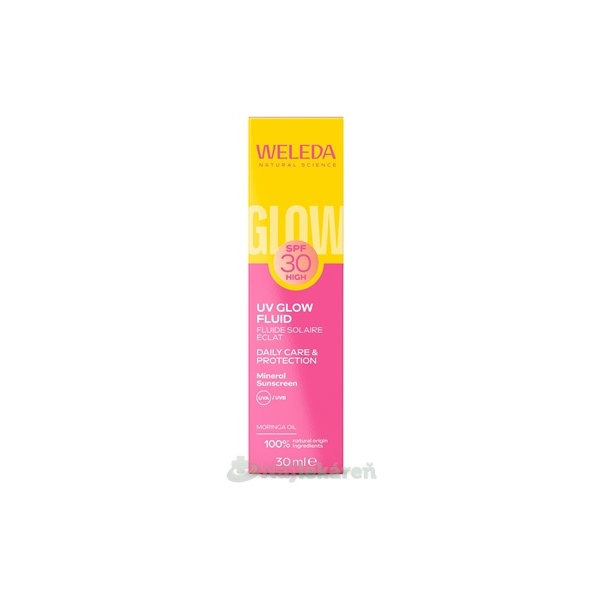 WELEDA UV Glow Fluid SPF 30 pleťový fluid 30ml