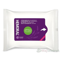 FYTO Pharma HEMORAL vlhčené obrúsky 40 kusov