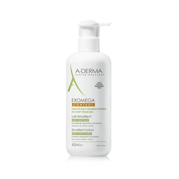 A-DERMA EXOMEGA CONTROL emolienčné mlieko 400ml