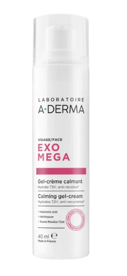 E-shop A-DERMA EXOMEGA Upokojujúci gel-krém na tvár 40ml