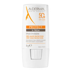 A-DERMA PROTECT X-TREM SPF 50+ transparentná tyčinka 8g