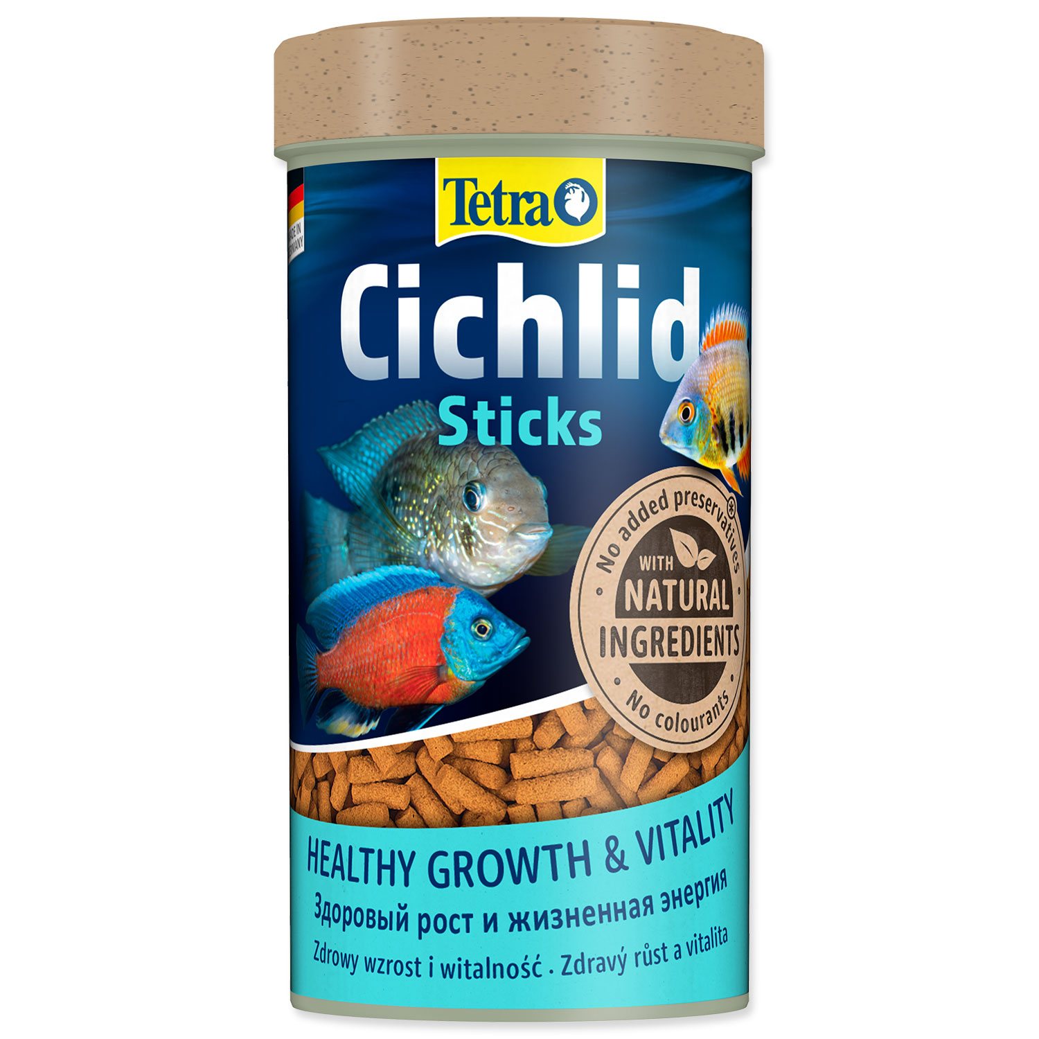 Tetra Cichlid Sticks Krmivo pre rybičky 108 x 250 ml