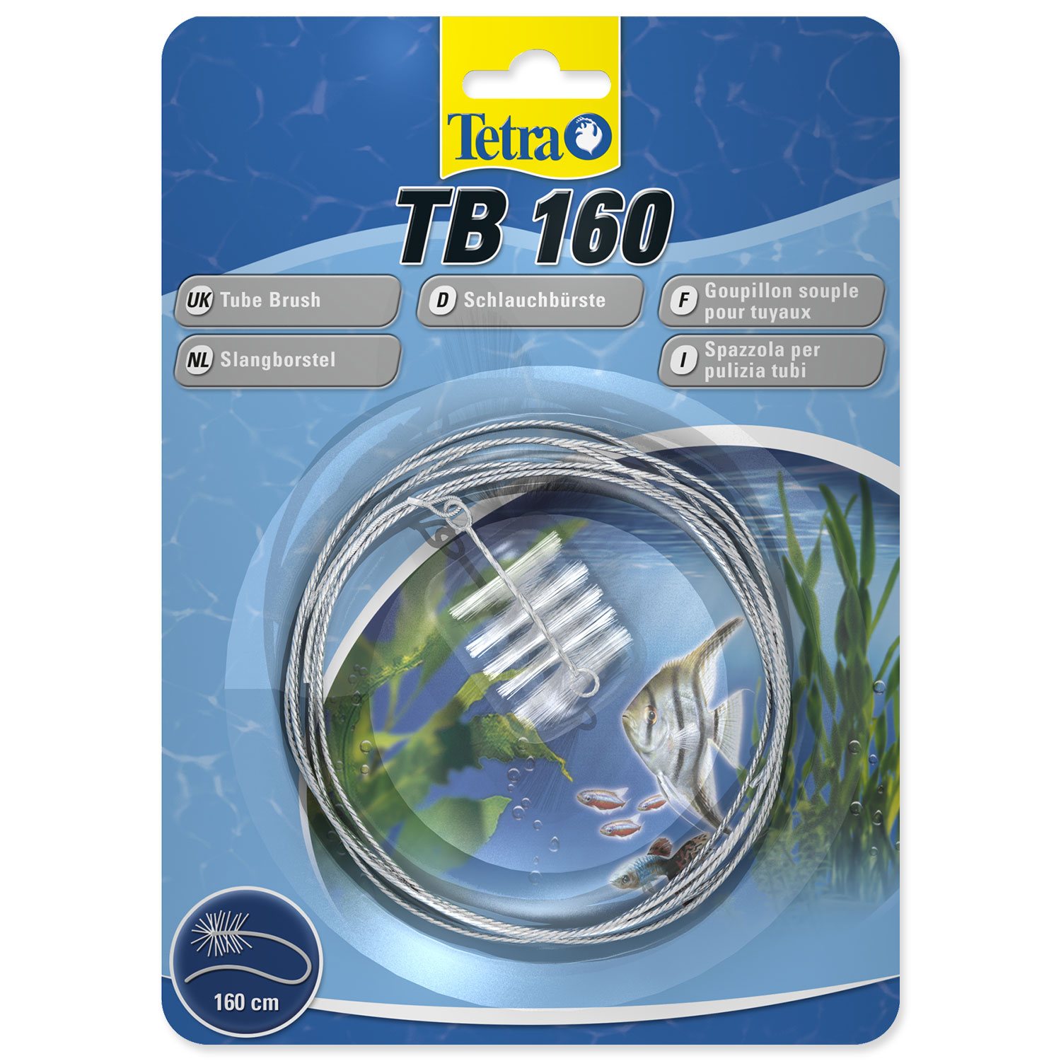 Tetra Kartáč na hadice 160 cm