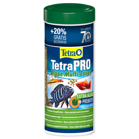 Krmivo TetraPro Algae 250ml + 50ml zadarmo