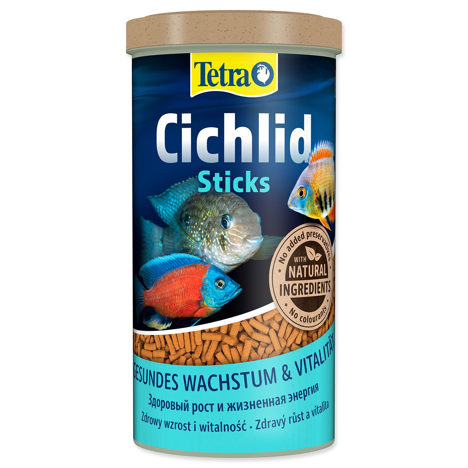 Tetra Cichlid Sticks Krmivo pre rybičky 1 l