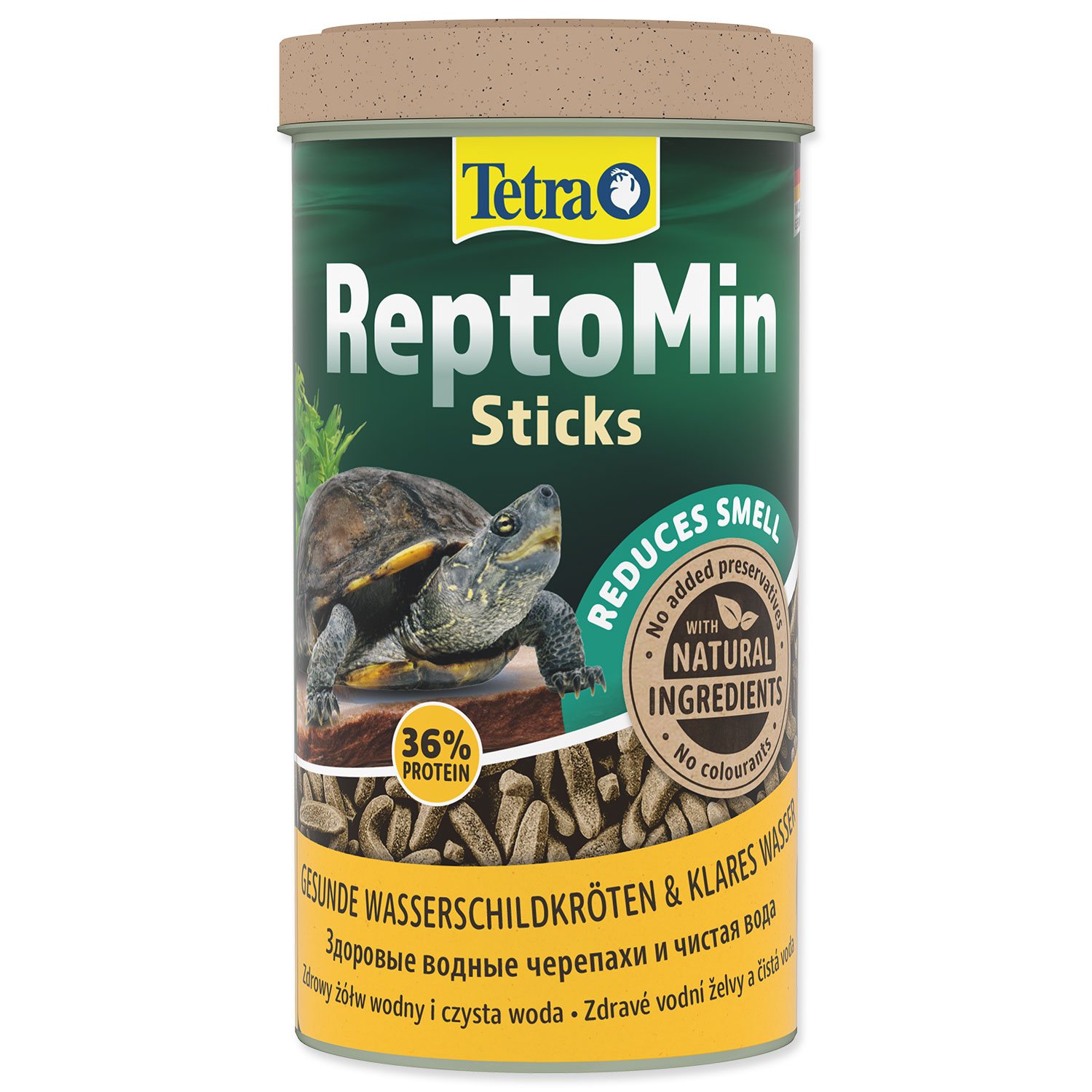 Tetra ReptoMin Krmivo pre vodné korytnačky 24 x 500 ml