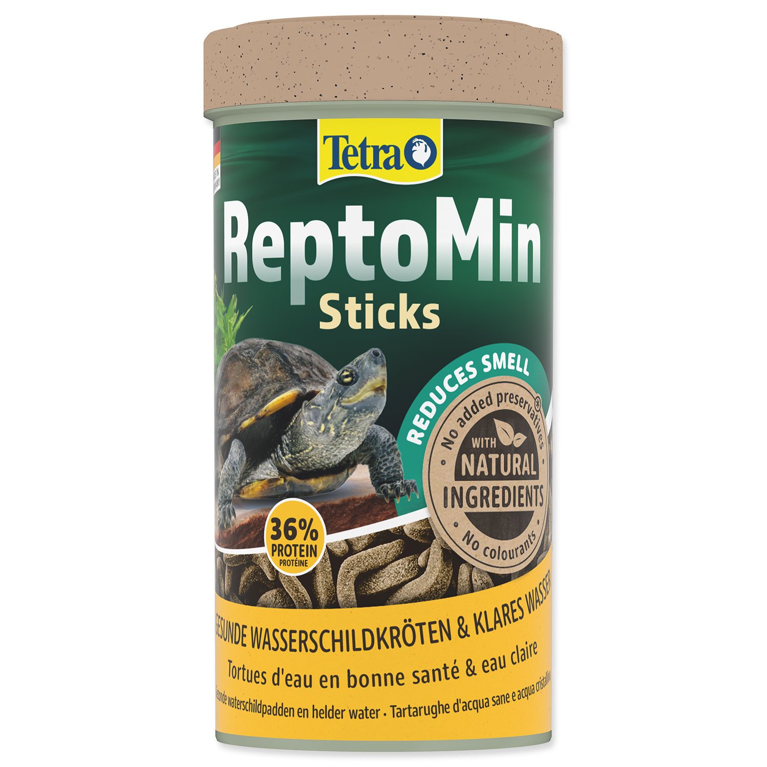 Tetra ReptoMin Krmivo pre vodné korytnačky 250 ml
