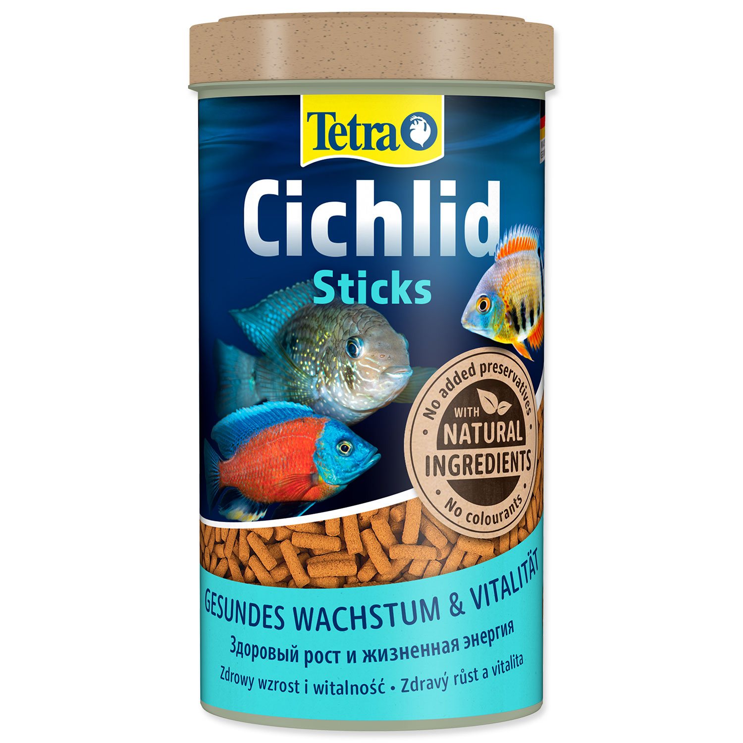 Tetra Cichlid Sticks Krmivo pre rybičky 24 x 500 ml