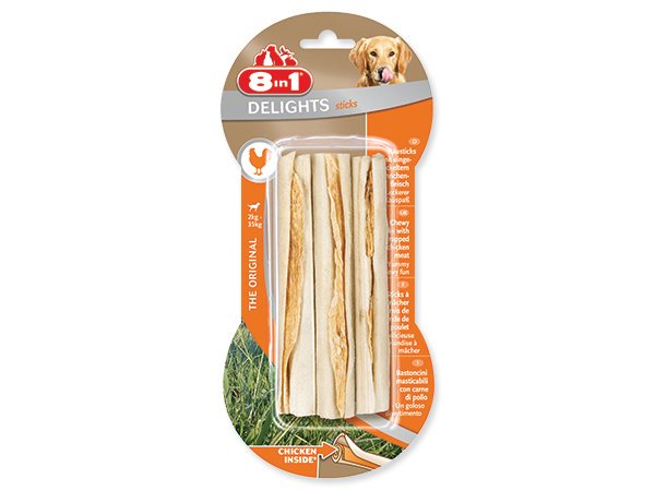 Pochúťka 8in1 Delights kosť žuvacia 3ks
