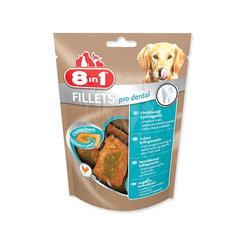 Pochúťka 8in1 Fillets Dental 80g