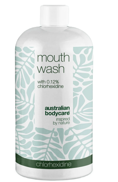 ABC MOUTH WASH WITH CHLORHEXIDINE Ústna voda 500 ml