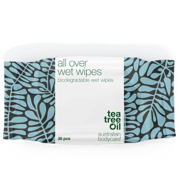 ABC TTO WET WIPES Vlhčené obrúsky na osvieženie pleti 36ks